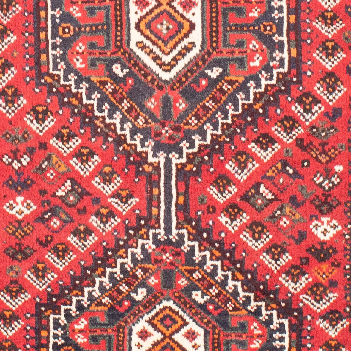 Alfombra persa - Nómada - 155 x 110 cm - rojo