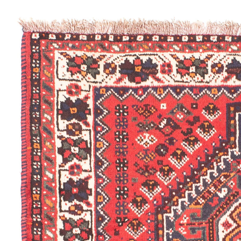 Alfombra persa - Nómada - 155 x 110 cm - rojo