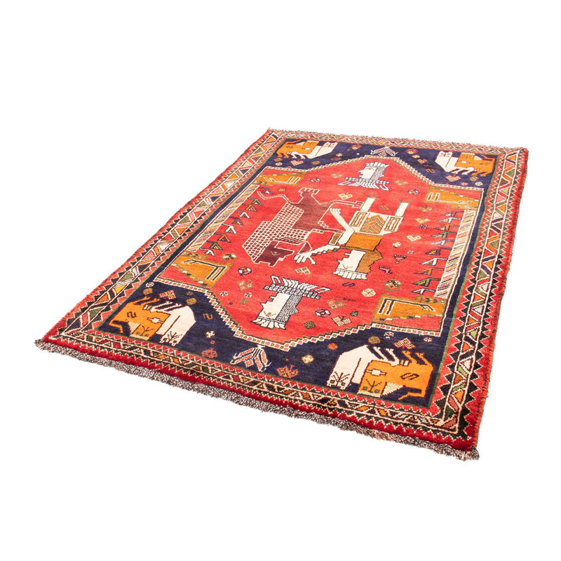 Alfombra persa - Nómada - 172 x 130 cm - rojo