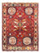 Alfombra persa - Nómada - 170 x 130 cm - rojo oscuro