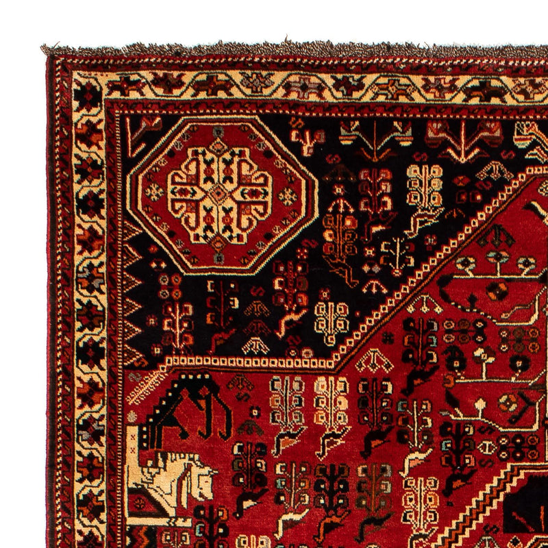 Alfombra persa - Nómada - 290 x 208 cm - rojo oscuro
