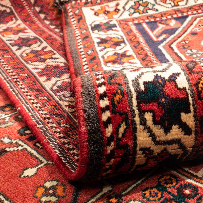Alfombra persa - Nómada - 290 x 208 cm - rojo oscuro