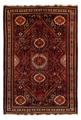 Alfombra persa - Nómada - 310 x 210 cm - rojo oscuro