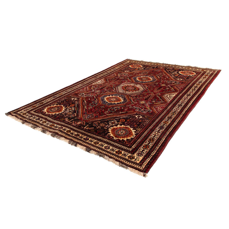 Alfombra persa - Nómada - 310 x 210 cm - rojo oscuro