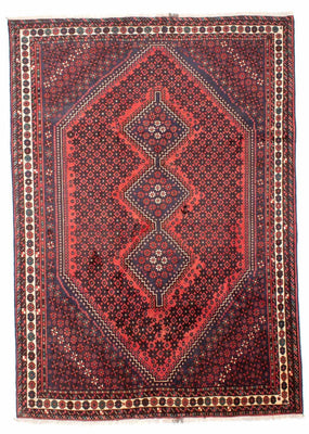 Alfombra persa - Nómada - 275 x 203 cm - rojo