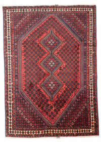 Alfombra persa - Nómada - 275 x 203 cm - rojo