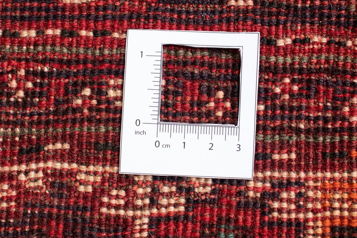 Alfombra persa - Nómada - 245 x 190 cm - rojo oscuro