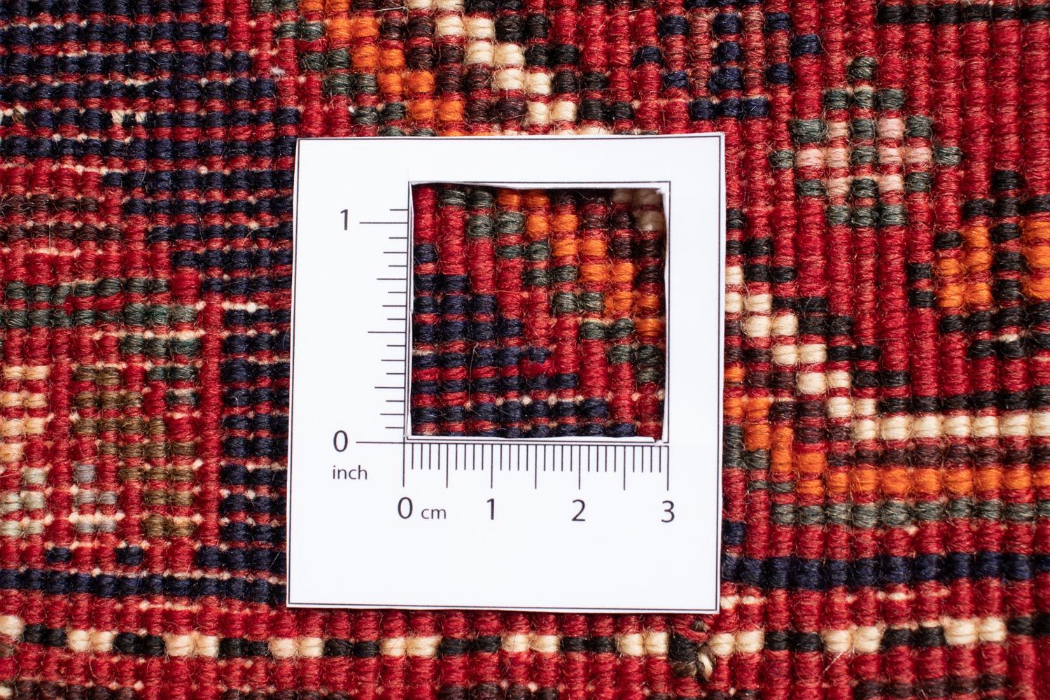 Alfombra persa - Nómada - 295 x 205 cm - rojo oscuro