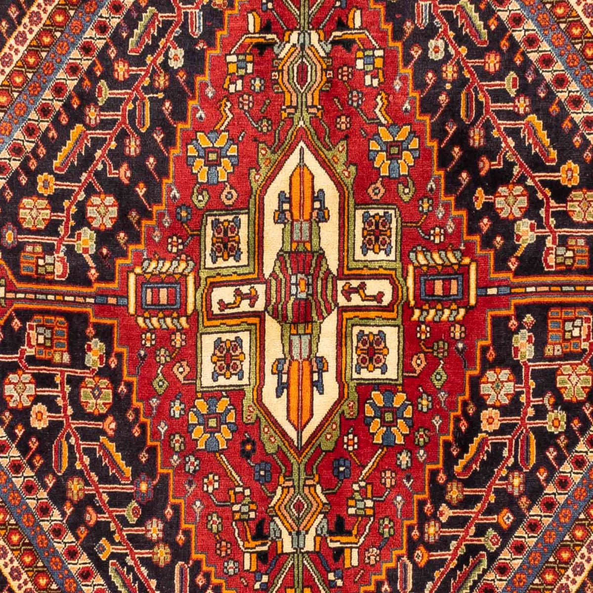 Alfombra persa - Nómada - 255 x 160 cm - multicolor