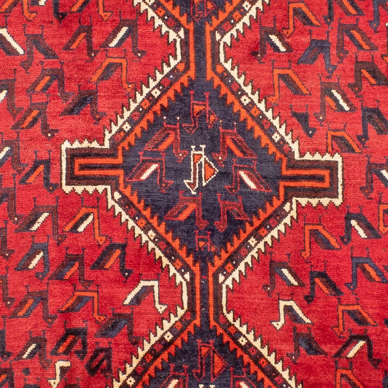 Alfombra persa - Nómada - 300 x 215 cm - rojo oscuro