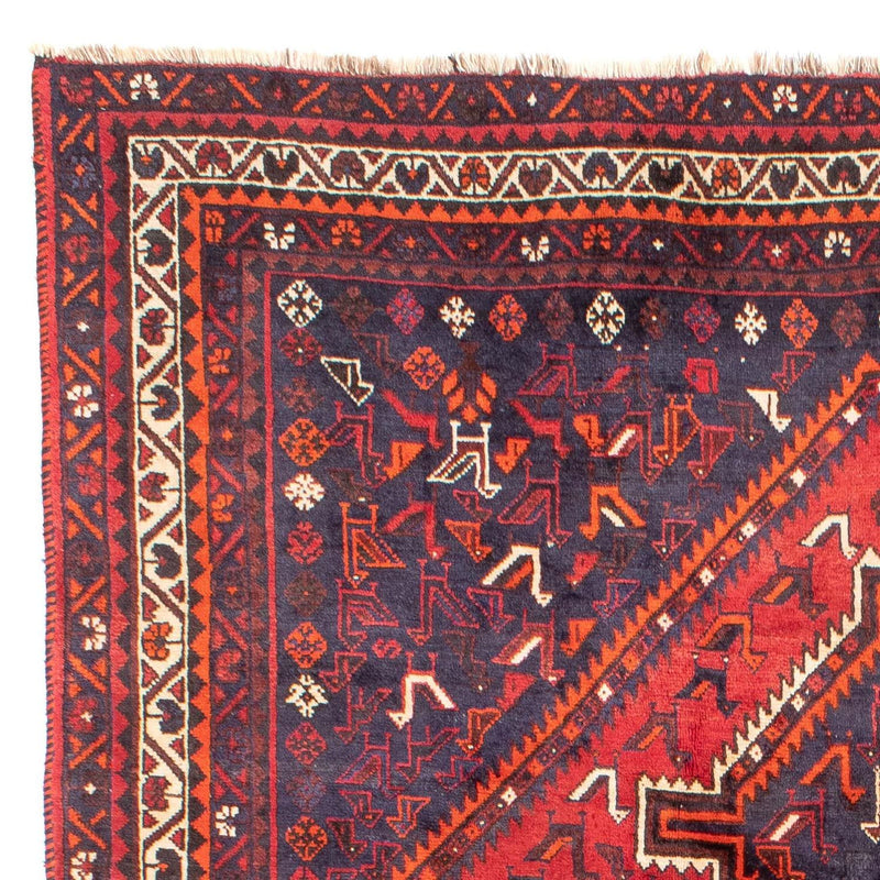 Alfombra persa - Nómada - 300 x 215 cm - rojo oscuro