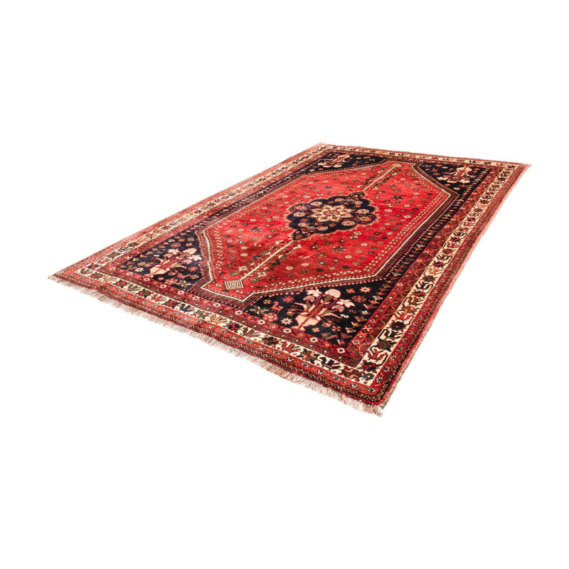 Alfombra persa - Nómada - 305 x 208 cm - rojo oscuro