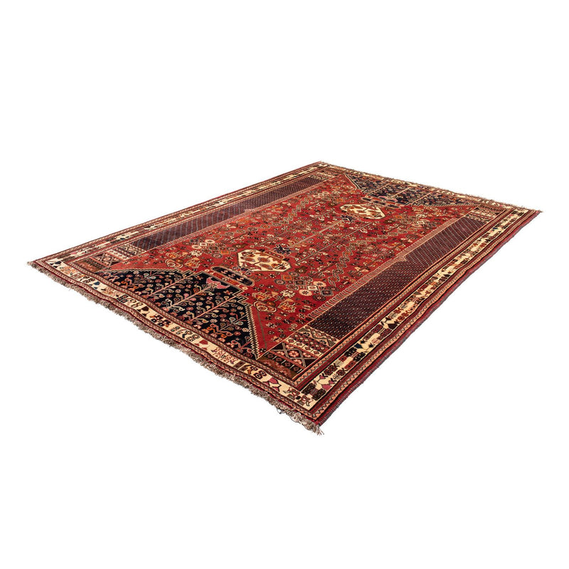 Alfombra persa - Nómada - 275 x 190 cm - rojo oscuro