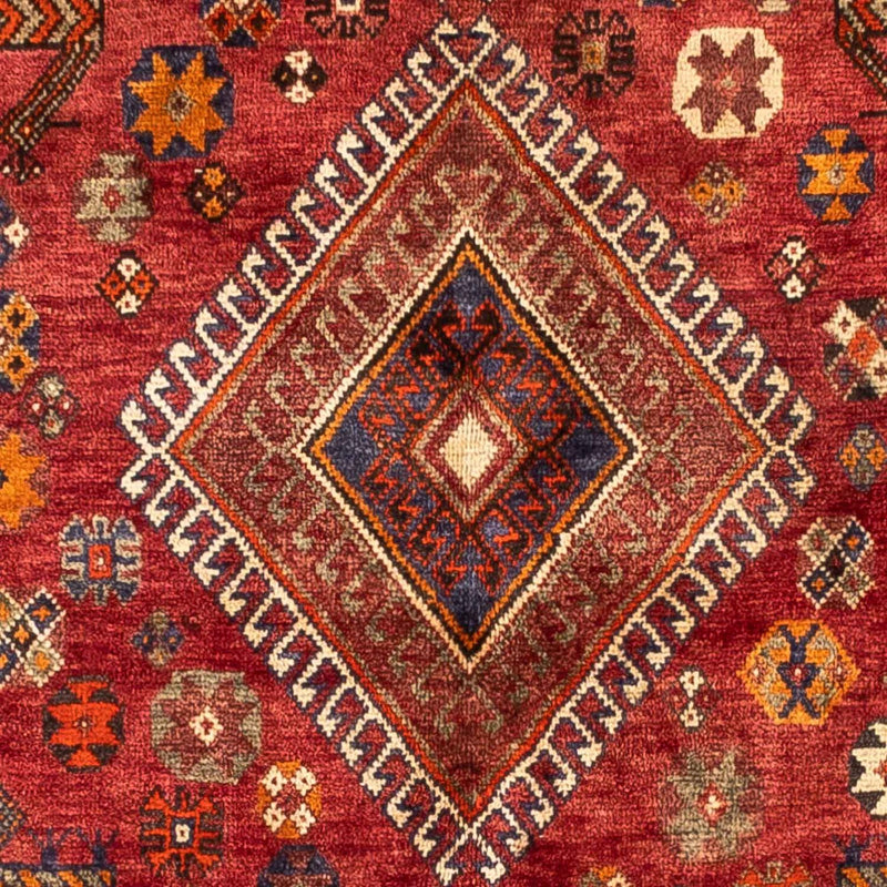 Alfombra persa - Nómada - 260 x 155 cm - rojo oscuro