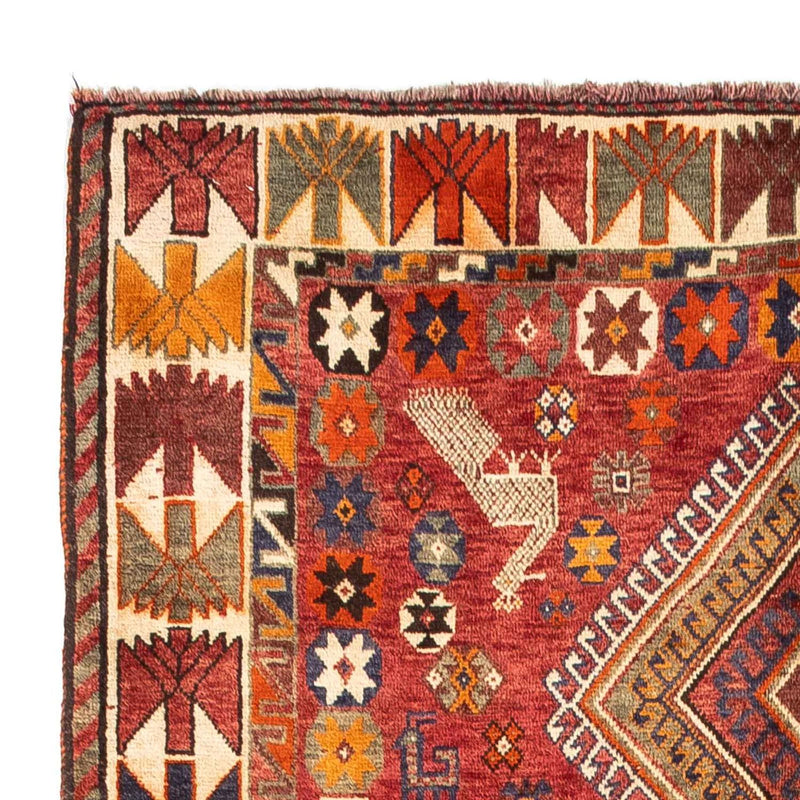 Alfombra persa - Nómada - 260 x 155 cm - rojo oscuro