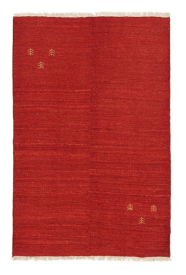 Alfombra Gabbeh - Persa - 177 x 117 cm - rojo