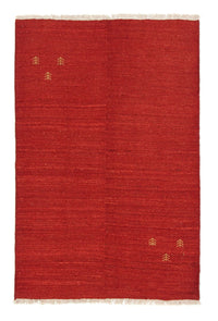 Alfombra Gabbeh - Persa - 177 x 117 cm - rojo