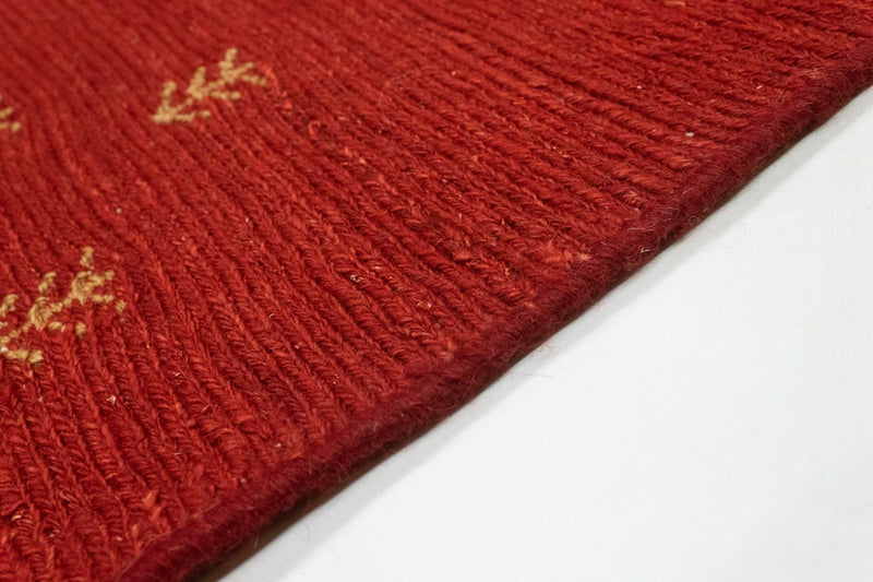 Alfombra Gabbeh - Persa - 177 x 117 cm - rojo