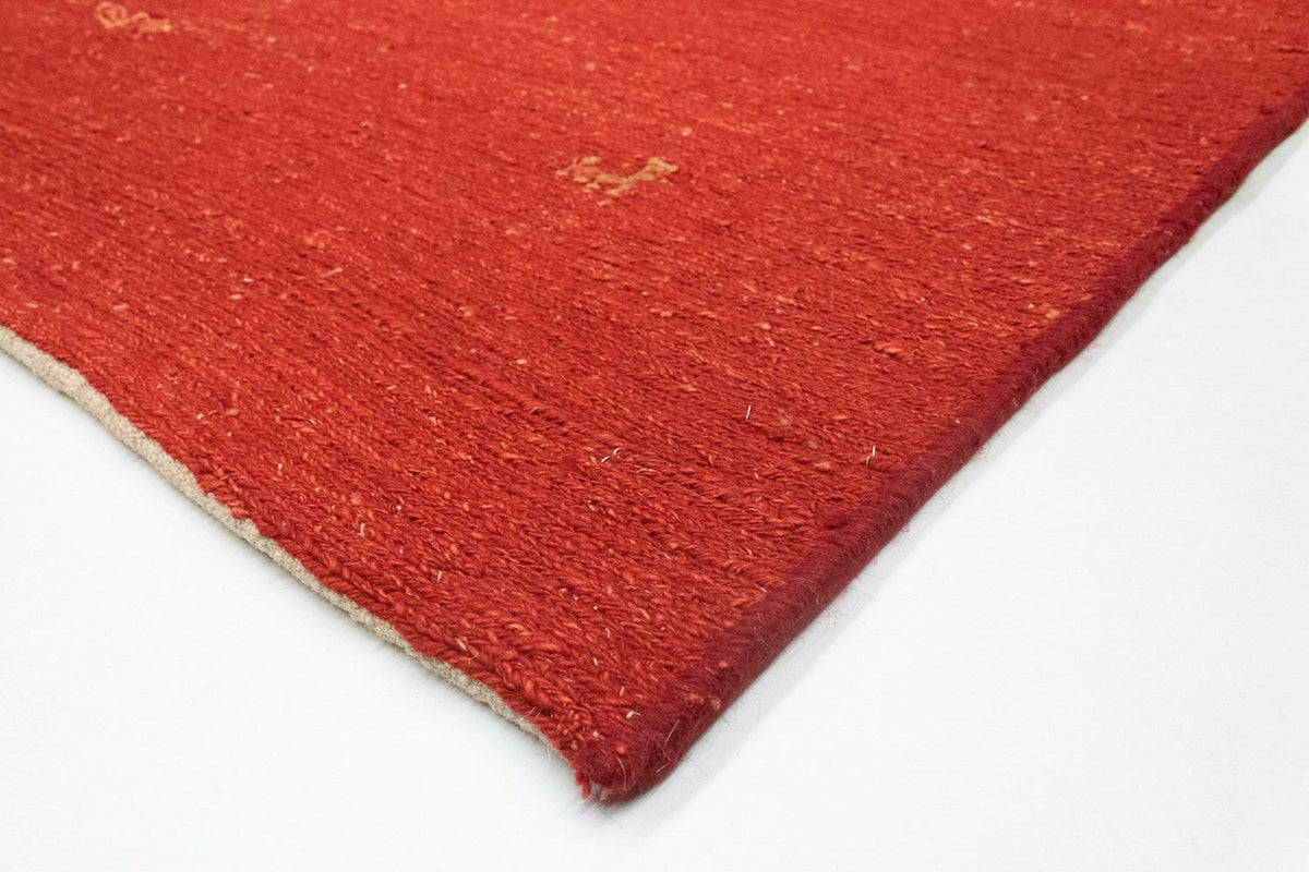 Alfombra Gabbeh - Persa - 195 x 147 cm - rojo