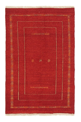 Alfombra Gabbeh - Persa - 170 x 112 cm - rojo