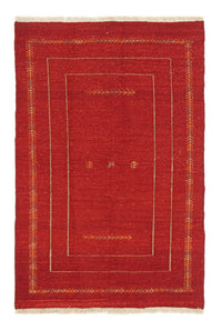 Alfombra Gabbeh - Persa - 170 x 112 cm - rojo