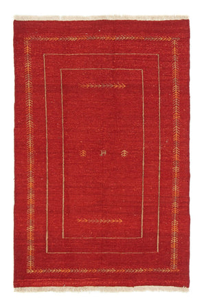 Alfombra Gabbeh - Persa - 170 x 112 cm - rojo
