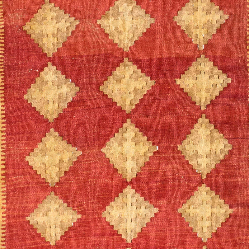 Alfombra Kelim - Oriental - 190 x 120 cm - naranja