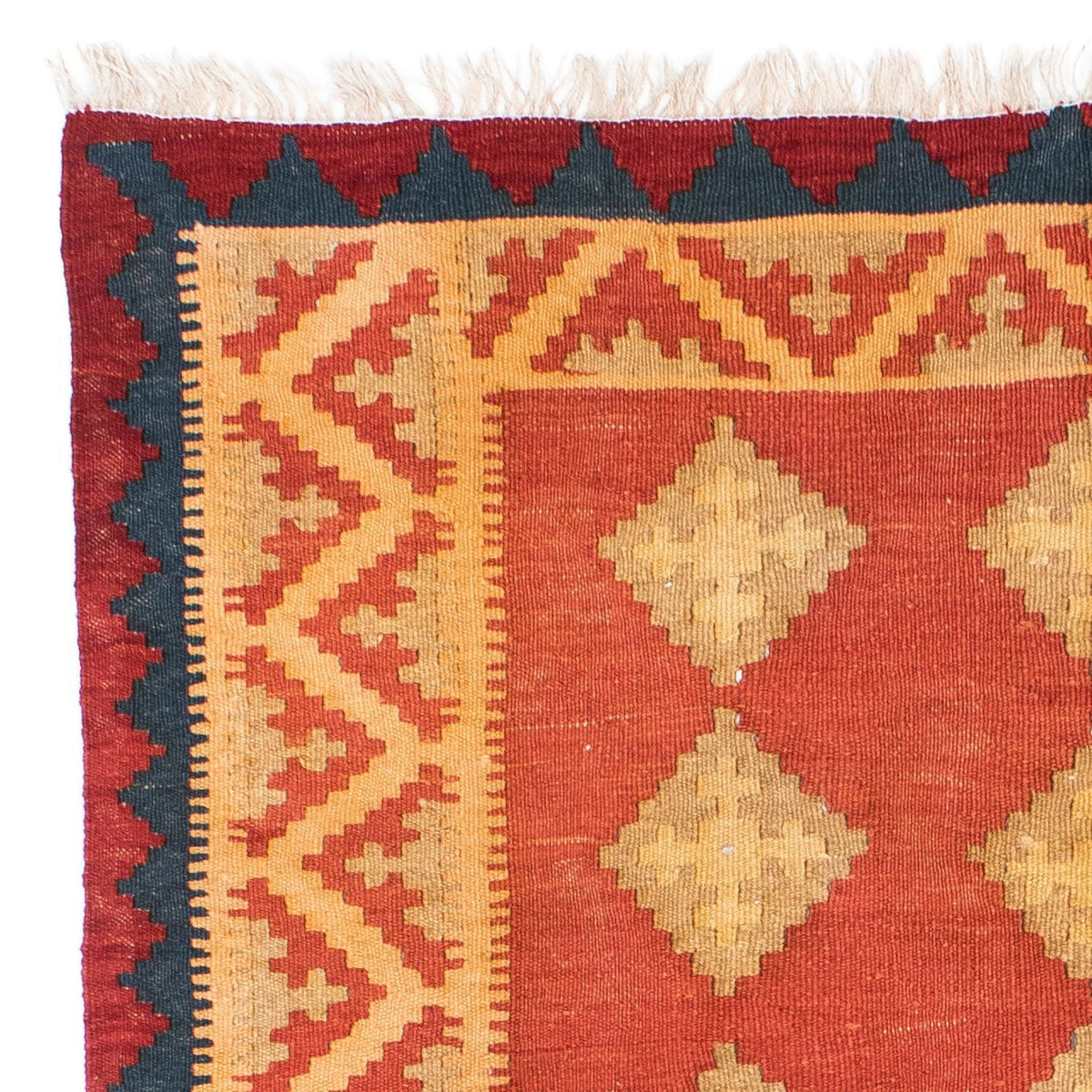 Alfombra Kelim - Oriental - 190 x 120 cm - naranja