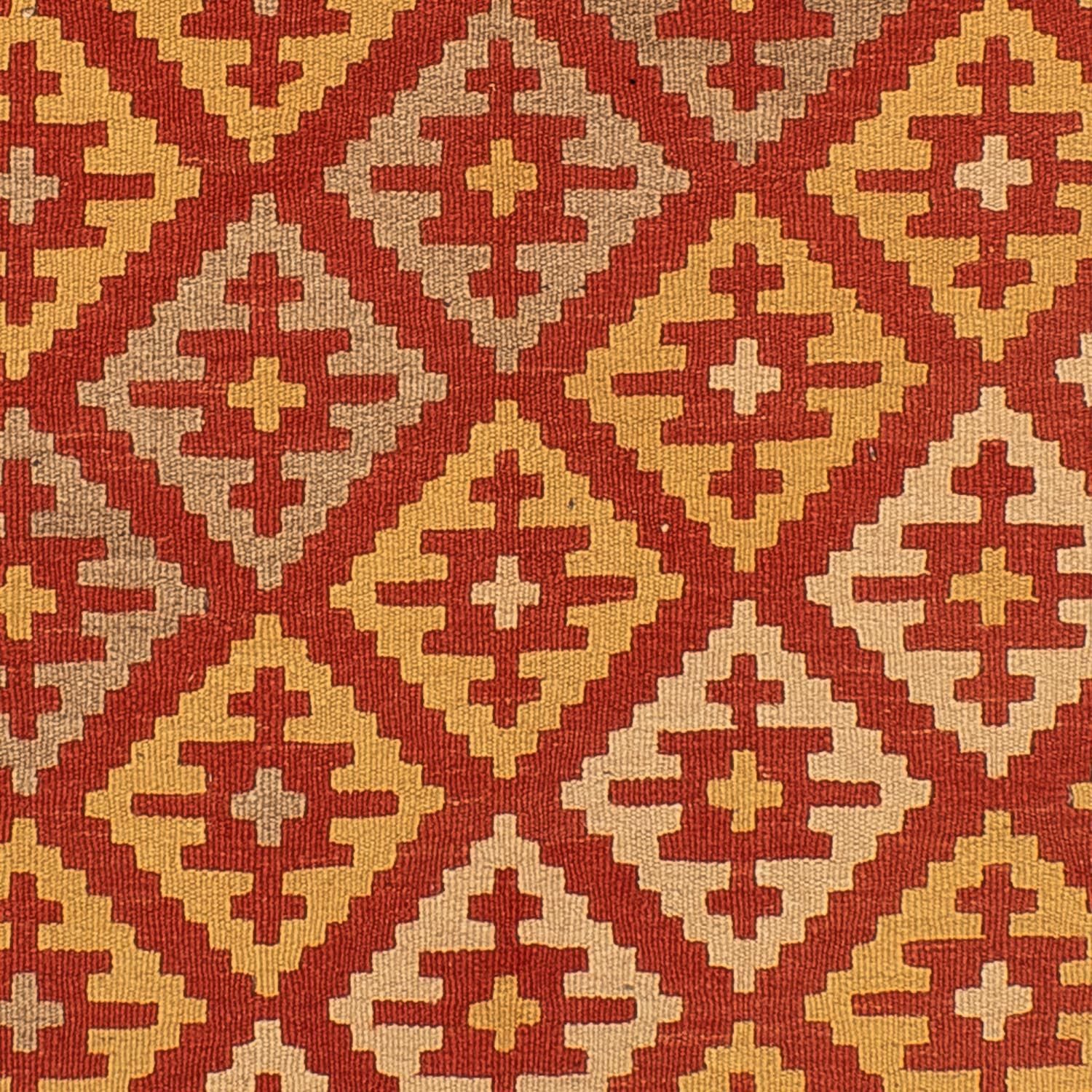 Alfombra Kelim - Oriental - 205 x 150 cm - rojo oscuro