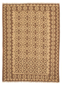 Alfombra Kelim - Oriental - 211 x 153 cm - marrón claro