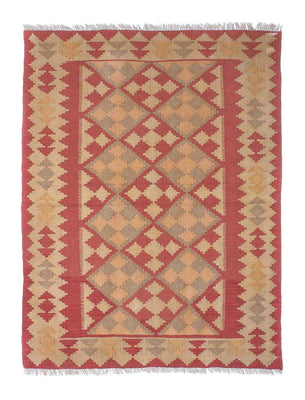 Alfombra Kelim - Oriental - 176 x 128 cm - multicolor