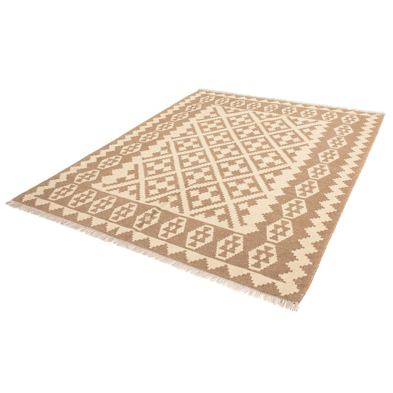 Alfombra Kelim - Oriental - 203 x 165 cm - marrón claro