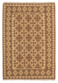 Alfombra Kelim - Oriental - 190 x 145 cm - marrón claro