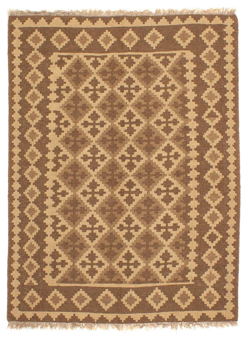 Alfombra Kelim - Oriental - 188 x 148 cm - marrón claro