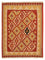 Alfombra Kelim - Oriental - 198 x 150 cm - rojo