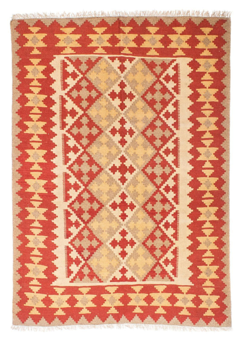 Alfombra Kelim - Oriental - 190 x 148 cm - naranja