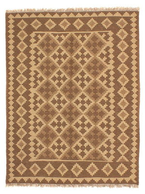 Alfombra Kelim - Oriental - 192 x 145 cm - marrón claro