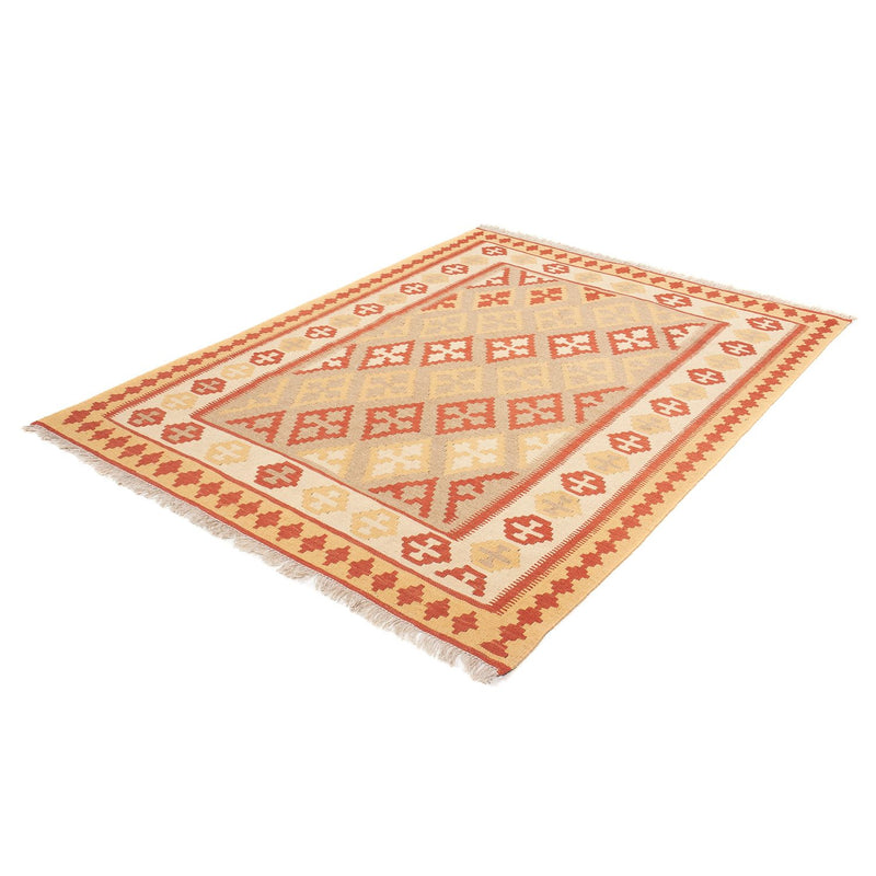 Alfombra Kelim - Oriental - 198 x 146 cm - marrón claro
