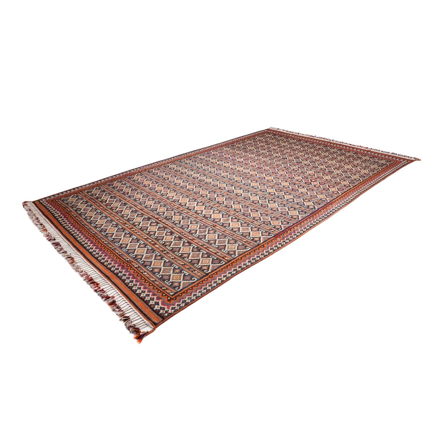 Alfombra persa - Nómada - 498 x 312 cm - multicolor