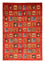 Alfombra Ziegler - 227 x 160 cm - rojo