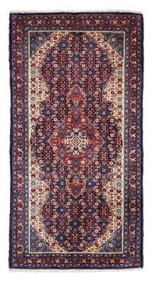 Alfombra persa - Nómada - 135 x 67 cm - azul oscuro