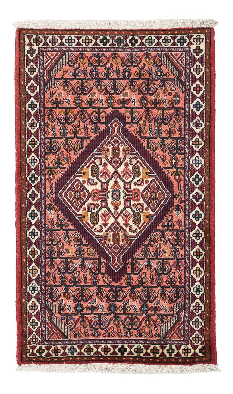 Alfombra persa - Nómada - 130 x 80 cm - rojo claro