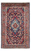 Alfombra persa - Nómada - 131 x 80 cm - azul oscuro