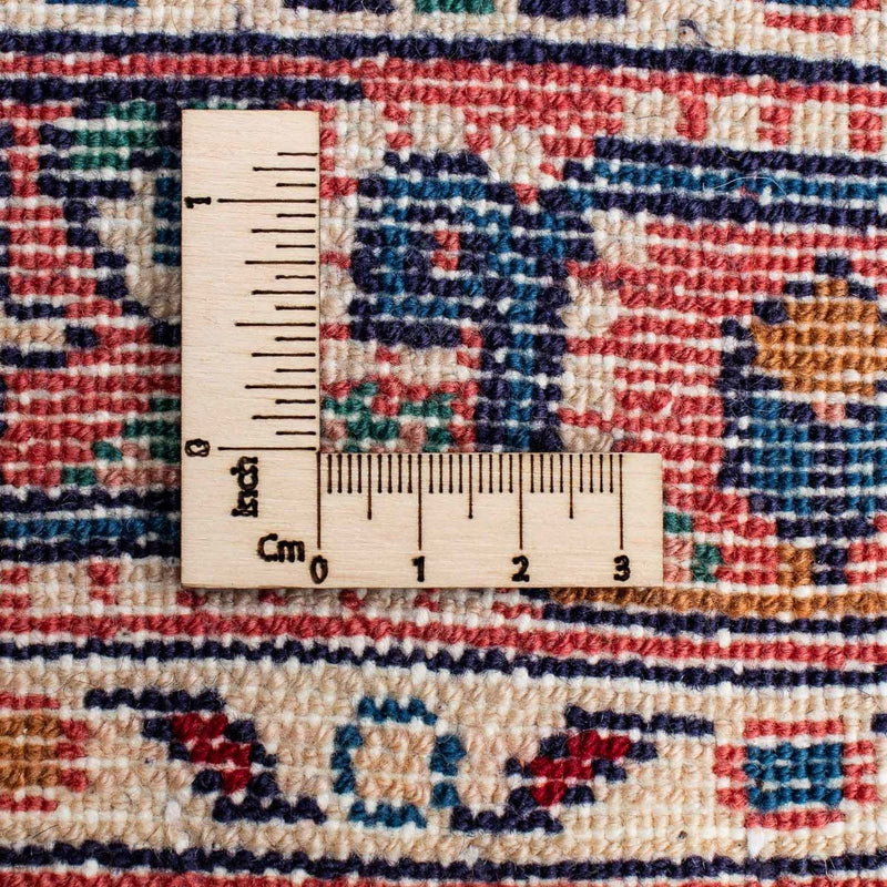 Alfombra persa - Nómada - 131 x 80 cm - azul oscuro