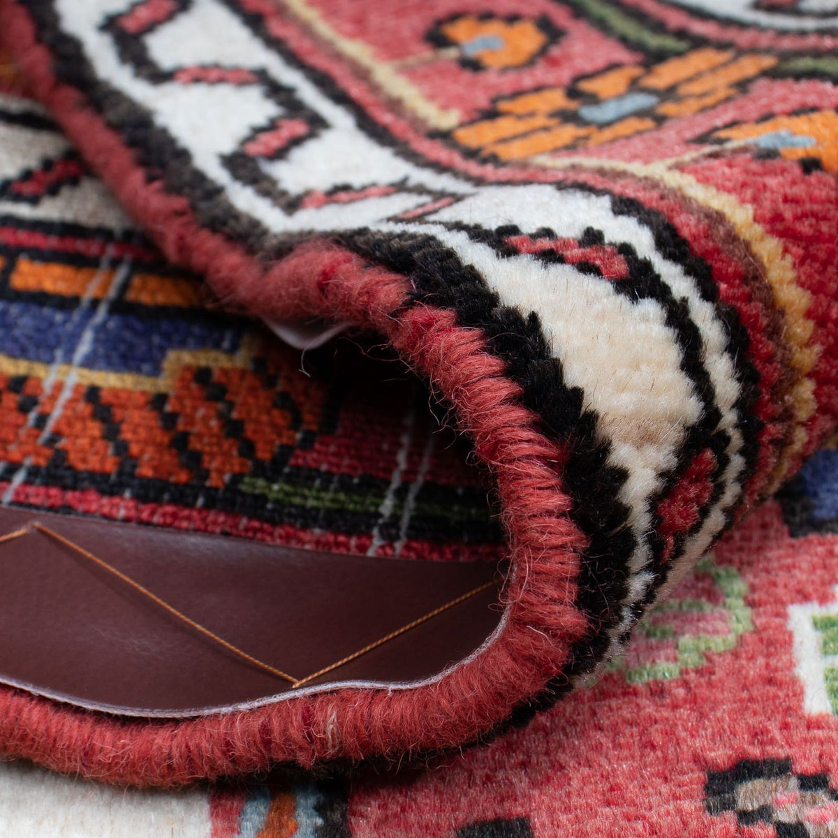 Alfombra persa - Nómada - 117 x 88 cm - rojo