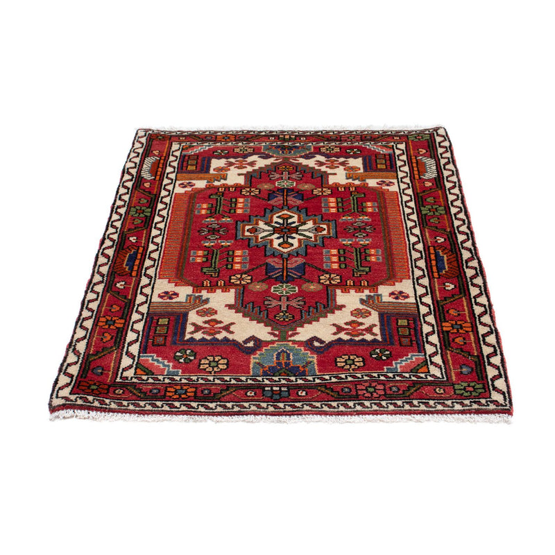 Alfombra persa - Nómada - 117 x 88 cm - rojo