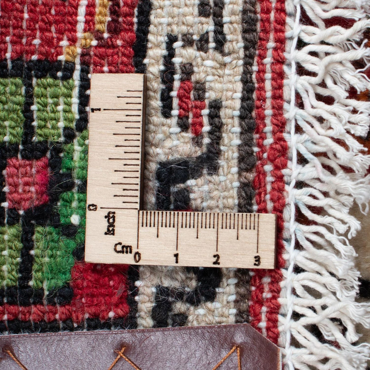 Alfombra persa - Nómada - 117 x 88 cm - rojo