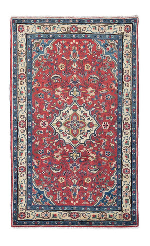 Alfombra persa - Nómada - 133 x 78 cm - rojo