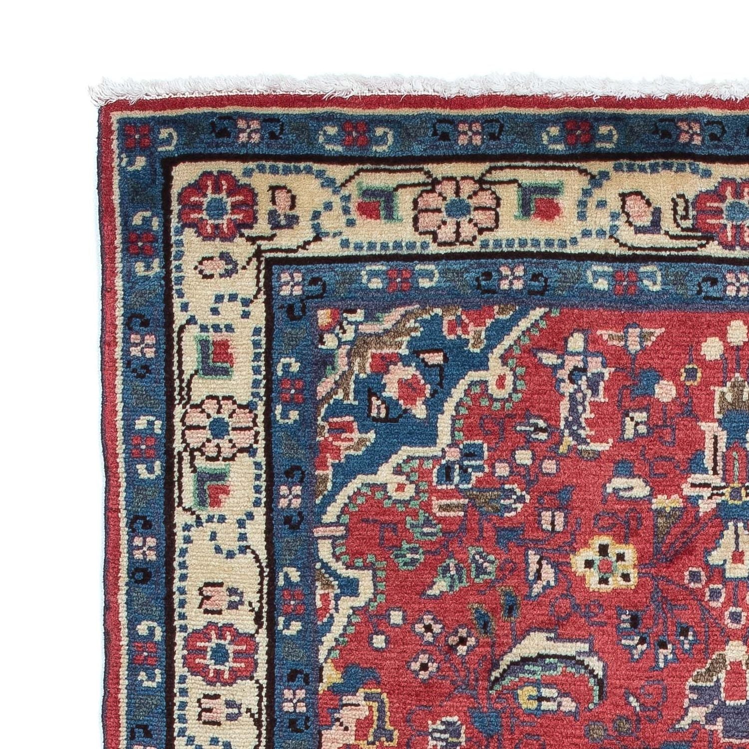 Alfombra persa - Nómada - 133 x 78 cm - rojo