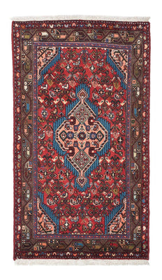 Alfombra persa - Nómada - 133 x 76 cm - rojo